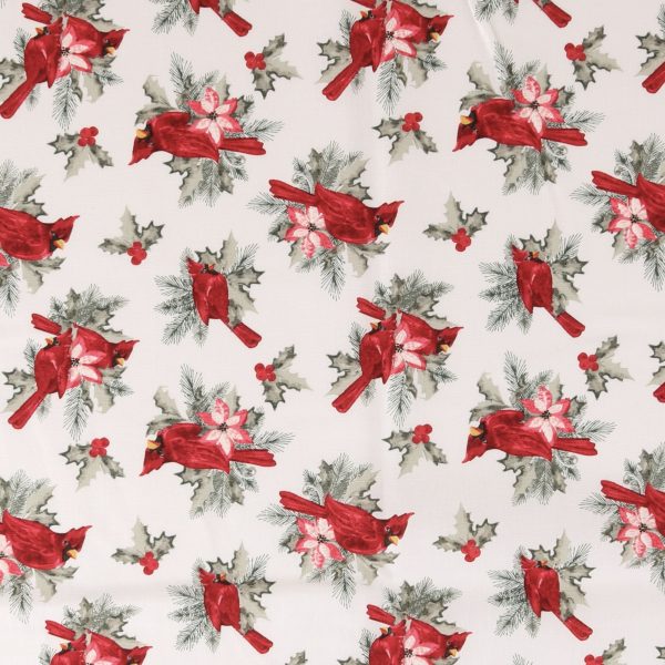 Blank - Printed Cotton - HOLIDAY STYLE - 007 - Red Online now