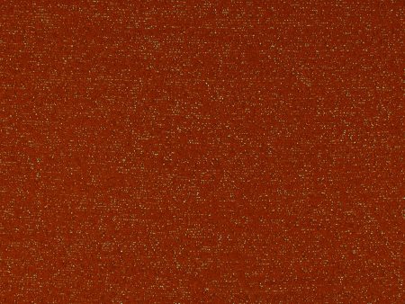 Evening Knit Fabric - GLOW - 009 - Rust For Sale