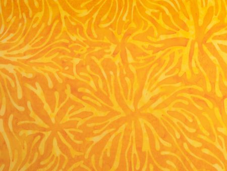 BALI batik - Anemone - Yellow Online Hot Sale