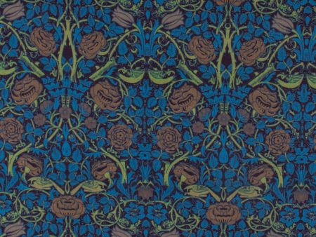 Digital Printed Twill - PRIYA - 004 - Blue Supply