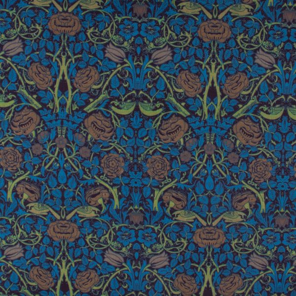 Digital Printed Twill - PRIYA - 004 - Blue Supply