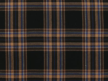 Brushed Cotton Plaid - NOAH - 026 - Black Discount