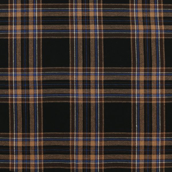 Brushed Cotton Plaid - NOAH - 026 - Black Discount