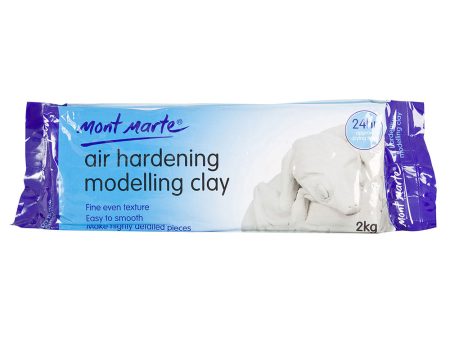 MONT MARTE Air Hardening Modelling Clay - 2kg - White For Cheap