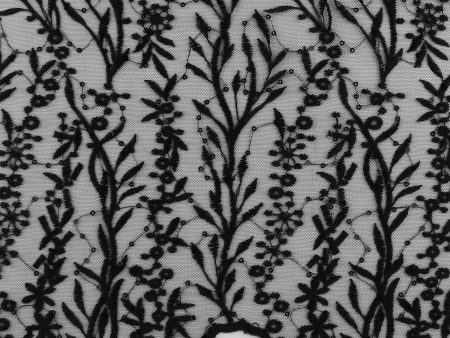 Embroidery - NUZIALE - 008 - Black Cheap