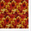 Digital Printed Cotton - FLOWER FIELDS - 009 - Red For Cheap