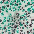 Cotton Batik - MAGNOLIA - 016 - Green & Purple Online Hot Sale