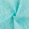 Blender Fabric - MINI DOT - 024 - Turquoise For Sale