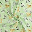 Printed Flannelette - CHARLIE - 177 - Mint Hot on Sale