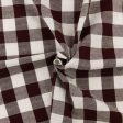 Brushed Cotton Plaid - NOAH - 018 - Burgundy Fashion