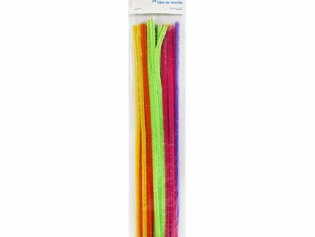 HOBBY Chenille Stems Bright Assorted - 25 pcs Hot on Sale