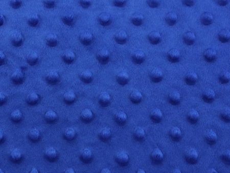 Dimple Micro Chenille - Royal blue Supply