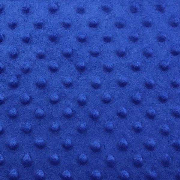 Dimple Micro Chenille - Royal blue Supply