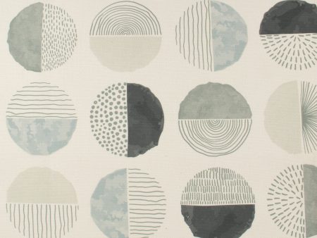 Home Decor Fabric - Luna- Arcade - Grey For Sale