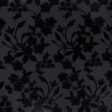 Burnout Velvet - ANTOINETTE - 004 - Black For Cheap