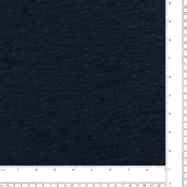 Brushed Knit - OZELINA - 001 - Navy Online Sale