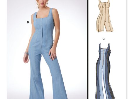 MCCALL S - M8514 Misses  and Women s Romper and Jumpsuits Fashion