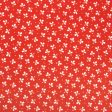 Contrast Cotton Print - Clovers - Red Cheap