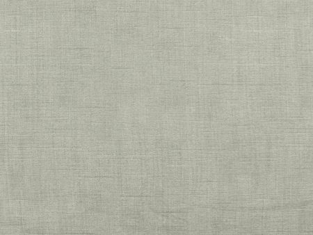 Blender Fabric - Printed Linen Look - 038 - Silver For Sale