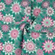 Anti Pill Fleece Print - MONTANA - 001 - Light Teal For Cheap