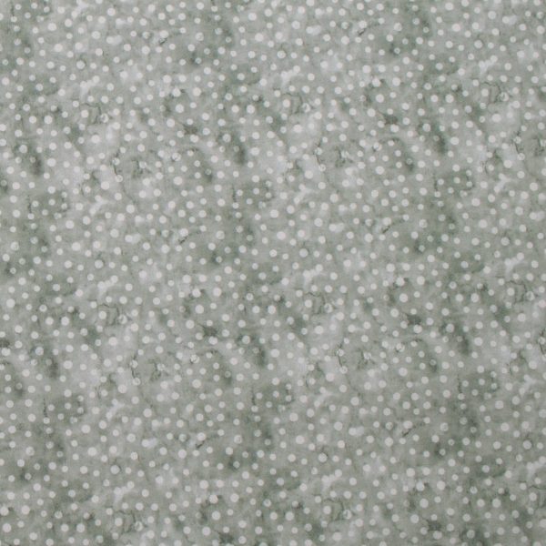 Blender Fabric - MINI DOT - 028 - Light Grey Hot on Sale