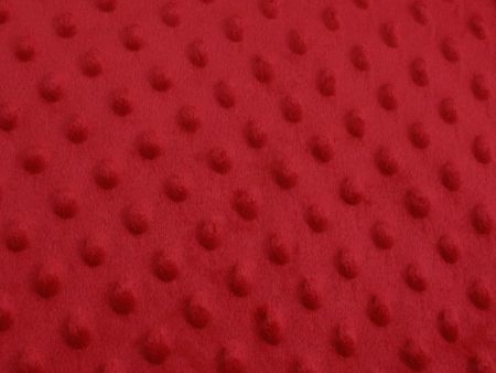 Dimple Micro Chenille - Red Online Hot Sale