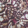 Digital Printed Mesh - Eloise - 007 - Burgundy Hot on Sale