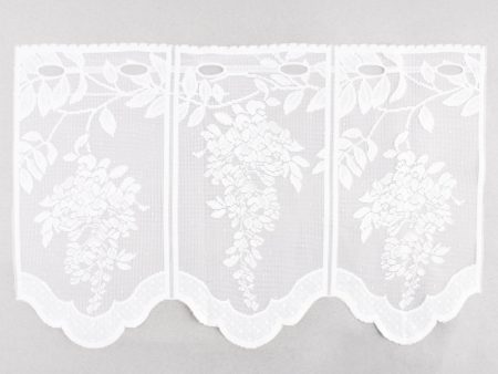 Home Decor Fabric - Café lace - Esmé White Discount