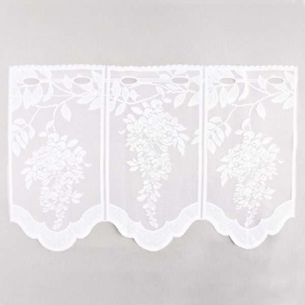 Home Decor Fabric - Café lace - Esmé White Discount