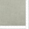 Blender Fabric - Printed Linen Look - 038 - Silver For Sale