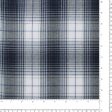 Brushed Cotton Plaid - NOAH - 037 - Blue For Cheap