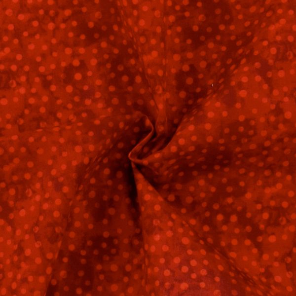 Blender Fabric - MINI DOT - 031 - Red Supply