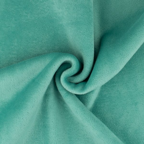 Chenille Bonded to Fleece - SNUGGLY  - 005 - Light Teal Online