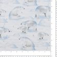 Digital Printed Cotton - WINTER WONDERLAND - 005 - Winter White Discount