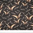 DINOSAUR VALLEY Digital Printed Cotton - Pterodactyle - Black Supply