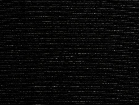 Evening Knit Fabric - GLOW - 010 - Black Online Hot Sale