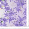 Digital Shaded Printed Sateen Cotton - BLOSSOM - 008 - Purple For Discount