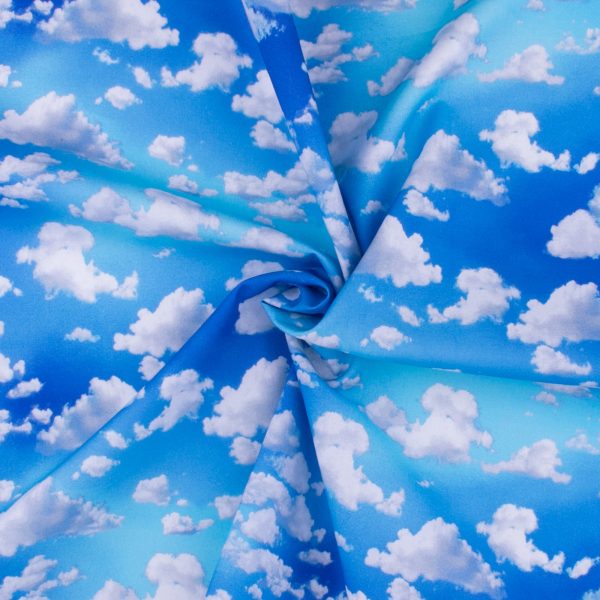 ESSENTIAL Printed Cotton - WINDHAM - Day Dreaming - Blue Fashion