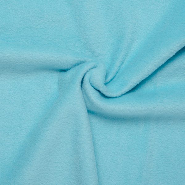 Anti-pill Fleece Solid - ICY - River blue Hot on Sale