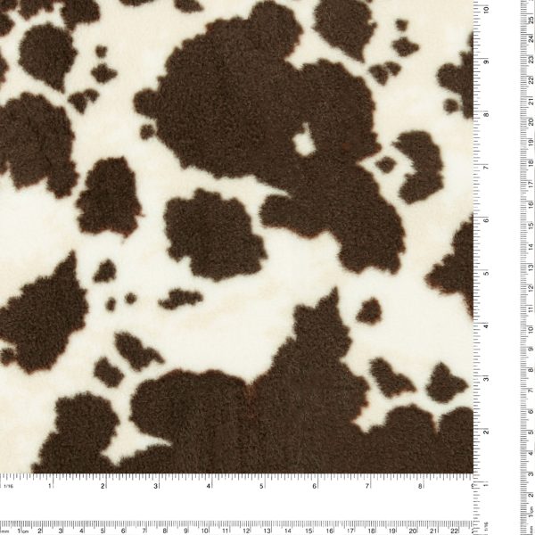 Anti Pill Fleece Print - MONTANA - CH1 - Caramel Supply