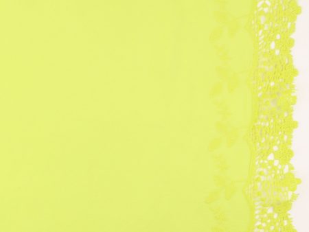 Embroidered Rayon - ADELA - 004 - Yellow Sale