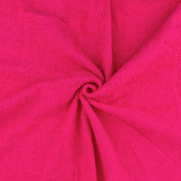 Cotton Terry - Hot Pink Discount