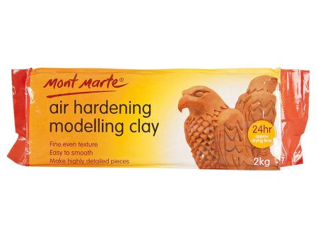 MONT MARTE Air Hardening Modelling Clay - 2kg - Terra Online Hot Sale