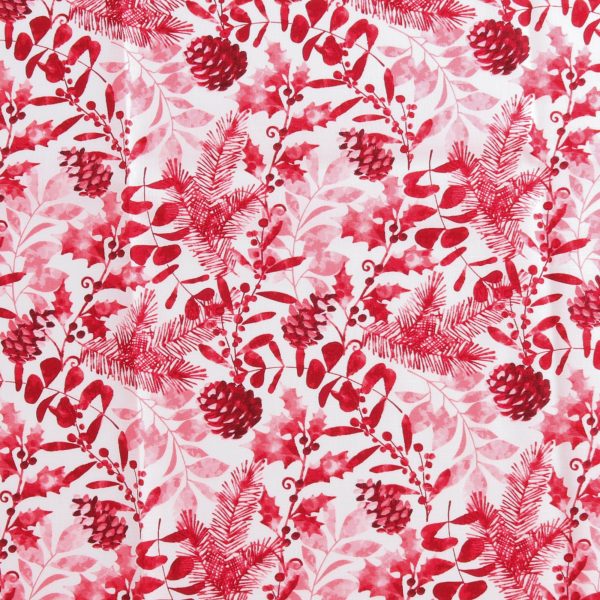 Blank - Printed Cotton - HOLIDAY STYLE - 001 - Red For Cheap