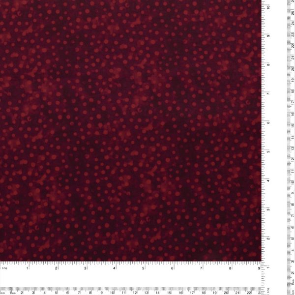 Blender Fabric - MINI DOT - 021 - Maroon Online now