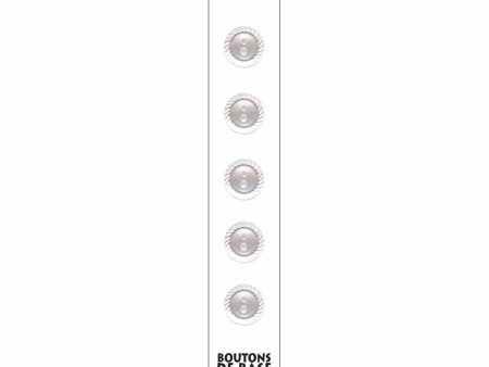 BUTTON BASICS 2 Hole Buttons - 13mm (½ ) - 5 pcs Fashion