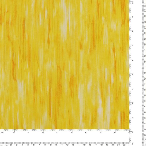 Windham Fabrics - Printed Cotton -TULIP FIELDS - 009 - Yellow For Sale