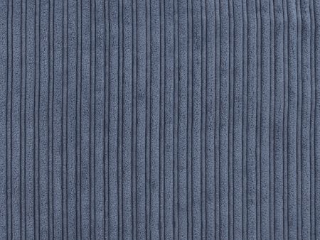 Corduroy Bonded To Fur- ARCHIE - 001 - Denim Blue on Sale