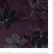 Digital Printed Poly viscose - PENELOPE - 005 - Purple Cheap