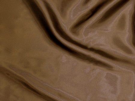 Satin Lining - Brown Cheap